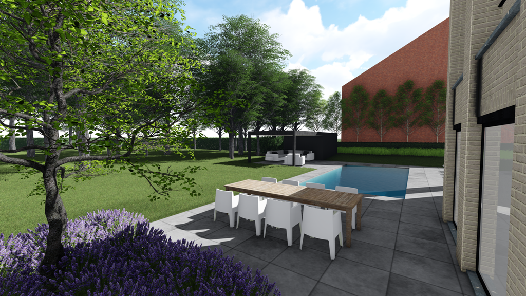 Fence Tuinmagazine - wedstrijd 3d tuinplan Gert Kwanten