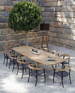 Royal Botania nieuwe luxe duurzaam tuinmeubilair tuinmeubels poolhouse design tuinmeubelen duurzame merken Belgisch merk meubelspecialist duurzaam ondernemen materiaal productie thailand werkomgeving tuinen tuininspiratie tuindesign outdoor living outdoor design architectuur tips tuinstoelen teak hout houten meubelen bomen planten green forest plantation co magazine tijdschrift Chic Gardens