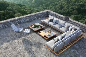 Royal Botania nieuwe luxe duurzaam tuinmeubilair tuinmeubels poolhouse design tuinmeubelen duurzame merken Belgisch merk meubelspecialist duurzaam ondernemen materiaal productie thailand werkomgeving tuinen tuininspiratie tuindesign outdoor living outdoor design architectuur tips tuinstoelen teak hout houten meubelen bomen planten green forest plantation co magazine tijdschrift Chic Gardens