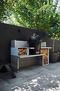 Biesot Tuinen & Parken tuinaanleg tuinontwerp tuinarchitectuur tuinarchitect stijlvolle stadstuinen comfort luxe outdoor living outdoor design buitenmeubelen tuinmeubelen tuinmeubels tuinen villatuin exclusieve tuinen chique hovenier hoveniersbedrijf ontwerp realisatie The Garden Store afwerking groene oase sfeer tuininspiratie buitenkamer terras variatie Belgisch magazine Chic Gardens