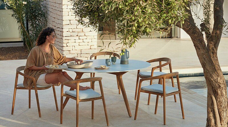 Chic Gardens, magazine voor outdoor living en design: natuurlijke kleuren zijn hip op het terras. Kies voor materialen in teak, rotan, bamboe... Wij geven tips!