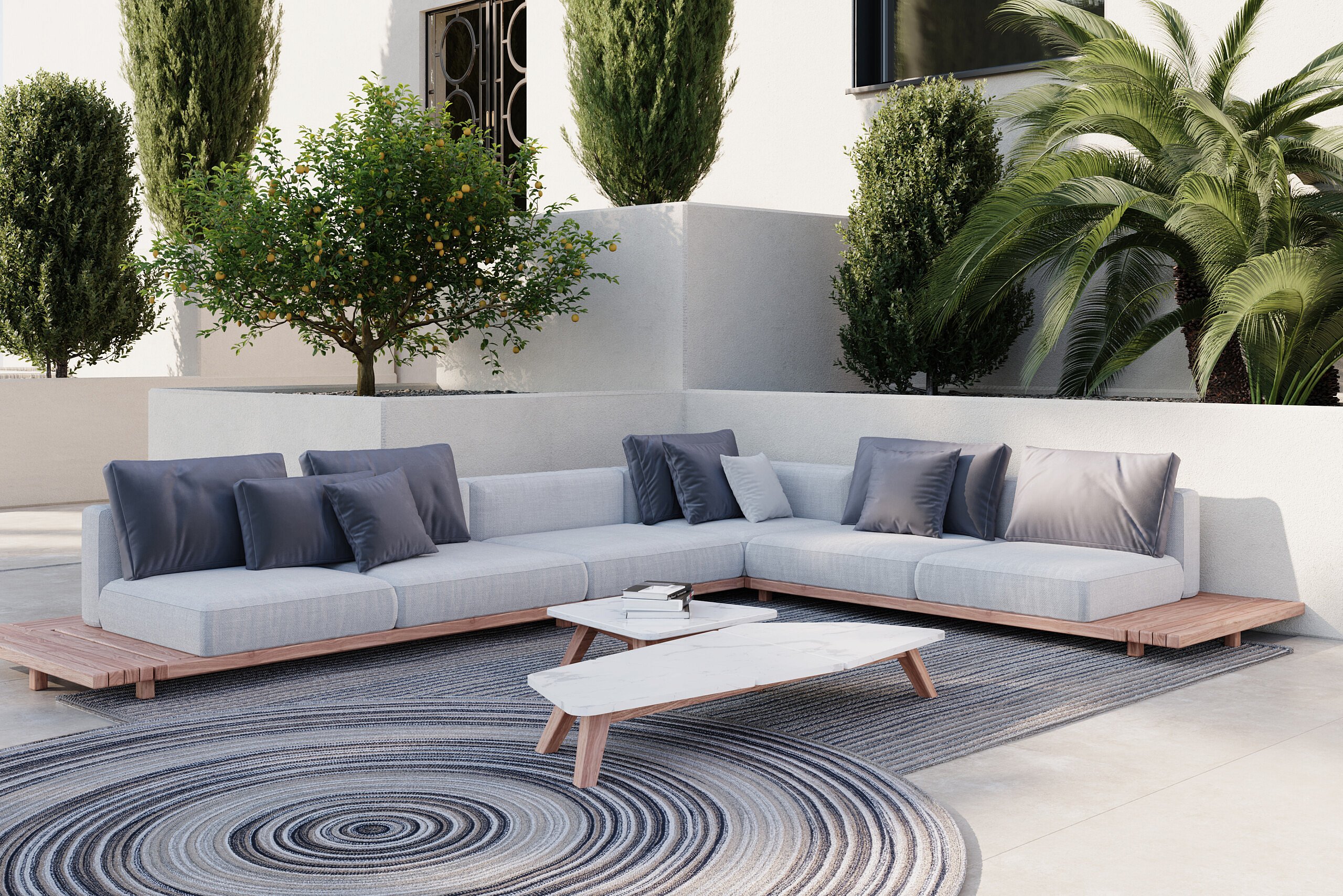 Ontdek de hoogstaande designtapijten van Limited Edition op de website van Chic Gardens.