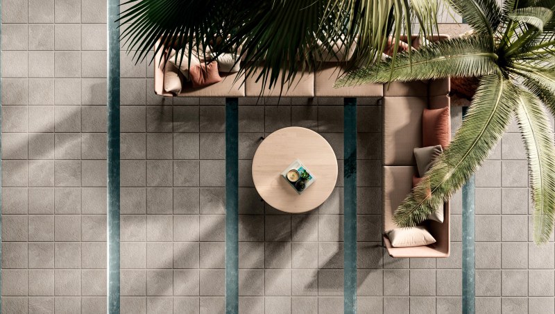 Chic Gardens magazine voor outdoor living en design: unieke keramische tegels voor je buitenruimte en terras.