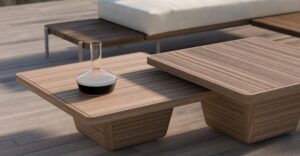 De essentials voor een winterse terrasinrichting: tuinverlichting, knusse sofa's, terrasverwarming en meer.