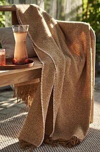 De essentials voor een winterse terrasinrichting: tuinverlichting, knusse sofa's, terrasverwarming en meer.