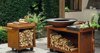Chic Gardens magazine: inspiratie voor buitenkoken in eigen tuin: kooktoestellen (tafelgrill, barbecue, ...) en buitenkeukens van OFYR.