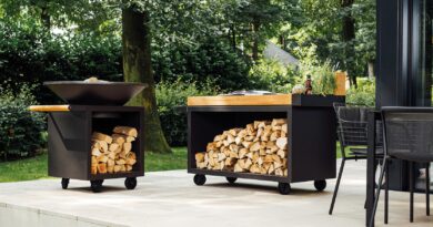 Luxe en warmte in de buitenkeuken van OFYR.