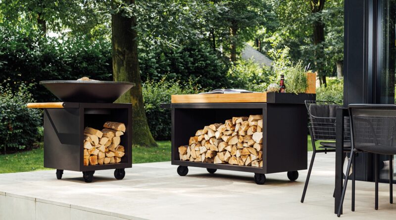 Luxe en warmte in de buitenkeuken van OFYR.