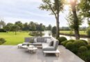 Buitenmeubelen van Exterioo: de Lacrima loungeset voor je tuin, met een indoor feeling.