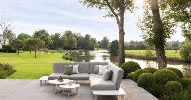 Buitenmeubelen van Exterioo: de Lacrima loungeset voor je tuin, met een indoor feeling.