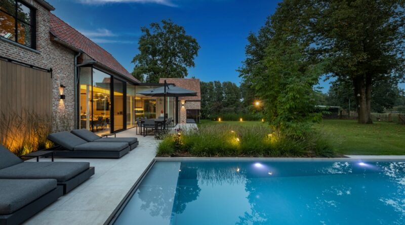 Tuinen Paul Nijst - groenproject in Zutendaal: droomtuin bij een landelijke woning