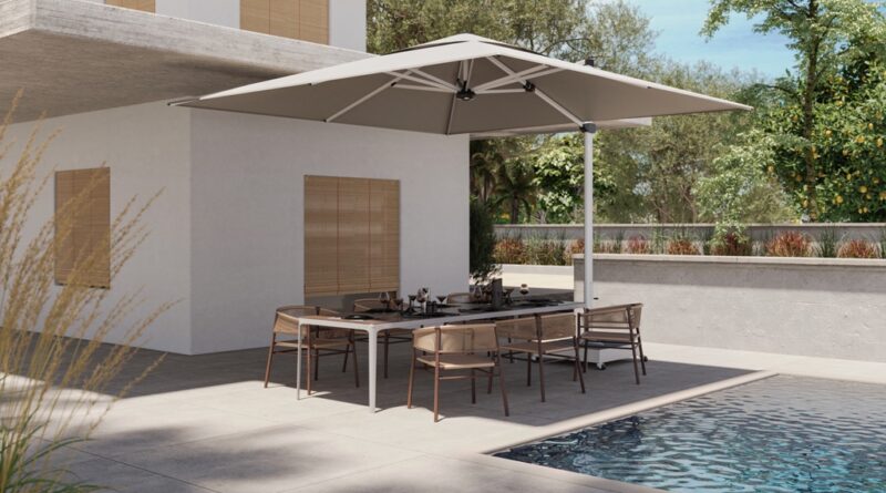 Parasols voor de luxe tuin: stijlvol in de schaduw met Solero