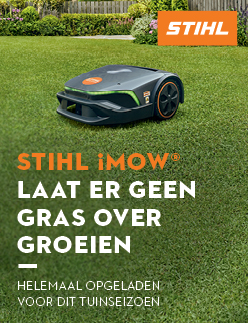 STIHL iMOW, laat er geen gras over groeien!