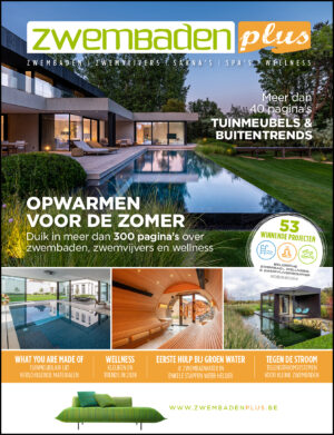 ZwembadenPlus Jaarboek 2024/25: duik in meer dan 300 pagina's over zwembaden, zwemvijvers en wellness.