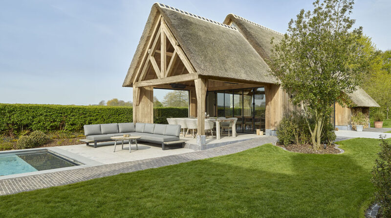 Een poolhouse of bijgebouw van BoGarden: Op vakantie in eigen tuin