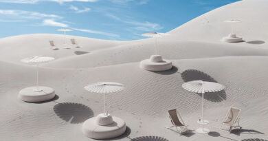 De Ensombra-parasol, ontworpen door Odosdesign, is uitgegroeid tot een van de meest iconische ontwerpen van Gandía Blasco. Twintig jaar na de introductie evolueert Ensombra van een los object naar een complete collectie met nieuwe functionele accessoires.