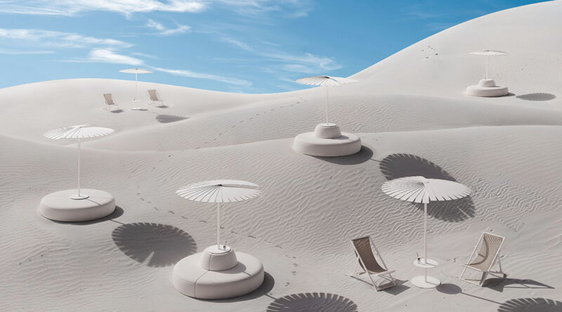 De Ensombra-parasol, ontworpen door Odosdesign, is uitgegroeid tot een van de meest iconische ontwerpen van Gandía Blasco. Twintig jaar na de introductie evolueert Ensombra van een los object naar een complete collectie met nieuwe functionele accessoires.