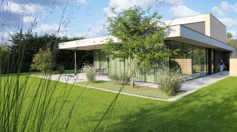 Ecologie troef in een kleurrijk tuinontwerp van Pieter Wynendaele.