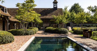 Deze rustgevende tuin is een waar wellnessparadijs, gerealiseerd door tuinarchitect Filip Van Damme.